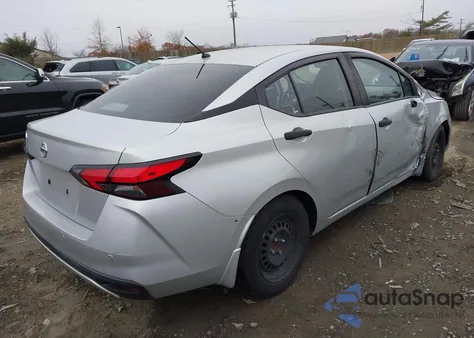 2020 Nissan Versa S Xtronic Cvt z USA, uszkodzony, nr VIN 3N1CN8DV1LL901908